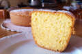 Ciambellone al latte di mandorle e limone